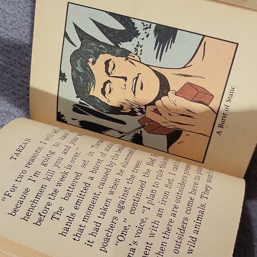 TARZAN The Mark of the Red Hyena 1967 ~ A Big Little Book ~ Collector's Item - Picture 7 of 12